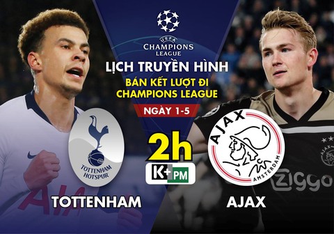 Lịch trực tiếp Tottenham - Ajax - Ảnh 1. Lịch trực tiếp Tottenham - Ajax - Ảnh 1.