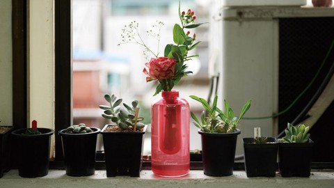 Bình hoa có thể chữa cháy trong tích tắc - Ảnh 2. Bình hoa có thể chữa cháy trong tích tắc - Ảnh 2.