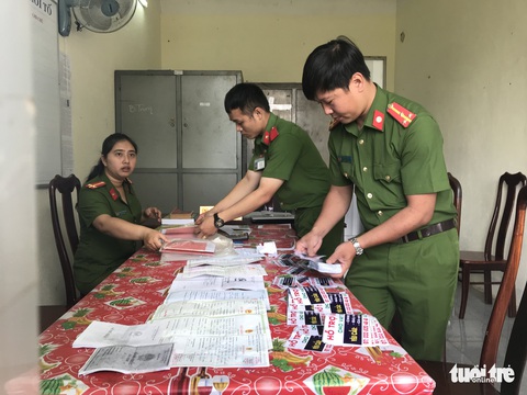 Bắt băng tín dụng đen cho vay lãi suất 365%/năm - Ảnh 2. Bắt băng tín dụng đen cho vay lãi suất 365%/năm - Ảnh 2.