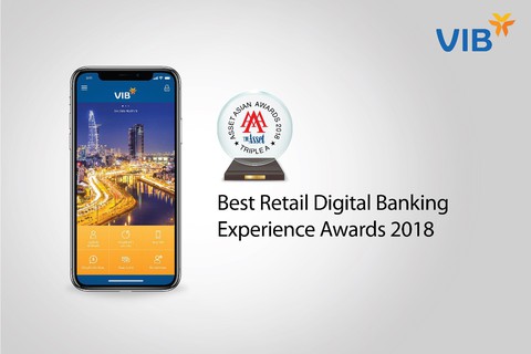 VIB nhận hai giải thưởng quốc tế về ngân hàng số - Ảnh 1. VIB nhận hai giải thưởng quốc tế về ngân hàng số - Ảnh 1.