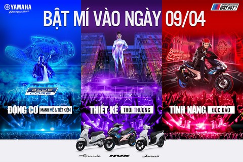 Tung quảng cáo khủng, Yamaha tiết lộ siêu bất ngờ ngày 09-4 - Ảnh 4. Tung quảng cáo khủng, Yamaha tiết lộ siêu bất ngờ ngày 09-4 - Ảnh 4.