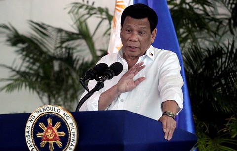 Ông Duterte đổi giọng về Biển Đông - Ảnh 1. Ông Duterte đổi giọng về Biển Đông - Ảnh 1.
