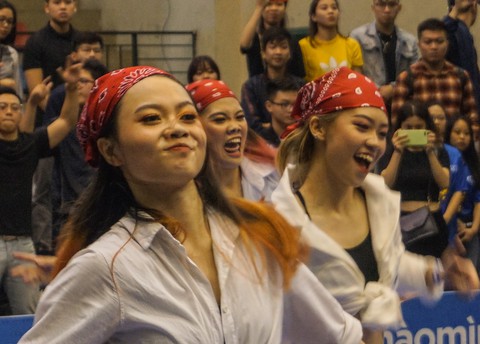 Sôi động nhảy đối kháng tại chung kết Giải thể thao sinh viên Việt Nam - Ảnh 5. Sôi động nhảy đối kháng tại chung kết Giải thể thao sinh viên Việt Nam - Ảnh 5.