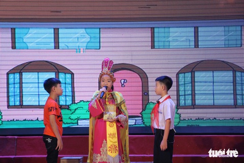 Những thông điệp bước ra từ trang sách của thiếu nhi - Ảnh 4. Những thông điệp bước ra từ trang sách của thiếu nhi - Ảnh 4.