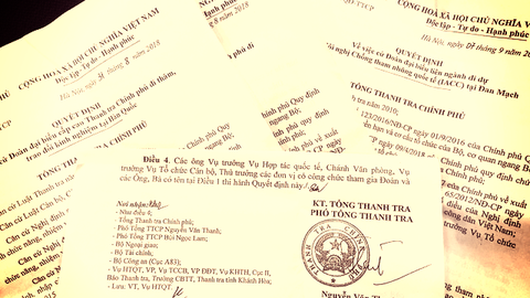 Nhiều cán bộ Thanh tra Chính phủ đi công tác nước ngoài… rồi về hưu - Ảnh 1. Nhiều cán bộ Thanh tra Chính phủ đi công tác nước ngoài… rồi về hưu - Ảnh 1.