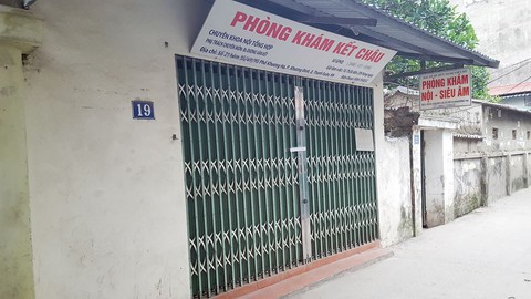 Vụ tử vong tại phòng mạch tư: Đình chỉ phòng khám Kết Châu - Ảnh 1. Vụ tử vong tại phòng mạch tư: Đình chỉ phòng khám Kết Châu - Ảnh 1.