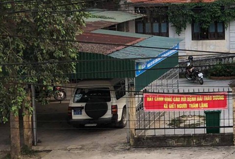 Ôtô biển xanh của trung tâm y tế bỗng nhiên biến mất - Ảnh 1. Ôtô biển xanh của trung tâm y tế bỗng nhiên biến mất - Ảnh 1.