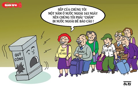 Biếm họa: Đi du lịch bằng ngân sách - Ảnh 6. Biếm họa: Đi du lịch bằng ngân sách - Ảnh 6.