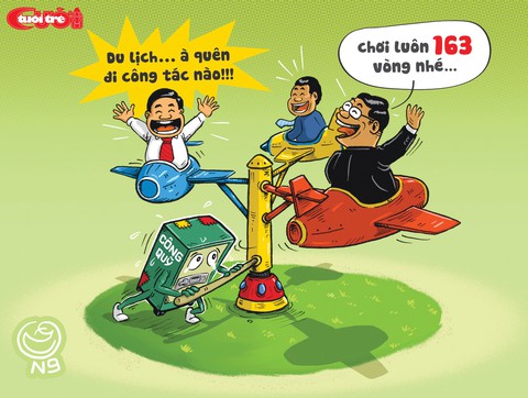 Biếm họa: Đi du lịch bằng ngân sách - Ảnh 5. Biếm họa: Đi du lịch bằng ngân sách - Ảnh 5.