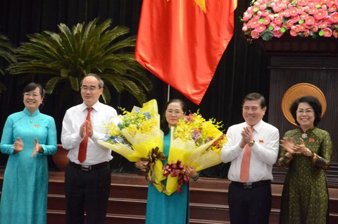 Bộ chính trị đã chuẩn y bà Nguyễn Thị Lệ làm phó Bí thư Thành ủy - Ảnh 1. Bộ chính trị đã chuẩn y bà Nguyễn Thị Lệ làm phó Bí thư Thành ủy - Ảnh 1.