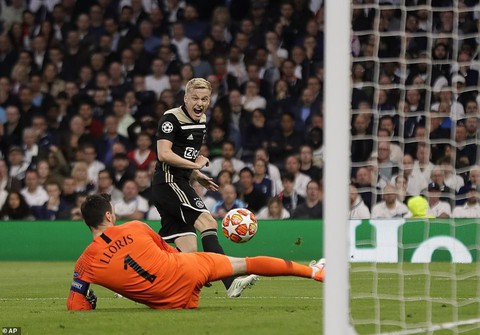 Chiêm ngưỡng dàn sao trẻ Ajax khuất phục Tottenham - Ảnh 5. Chiêm ngưỡng dàn sao trẻ Ajax khuất phục Tottenham - Ảnh 5.