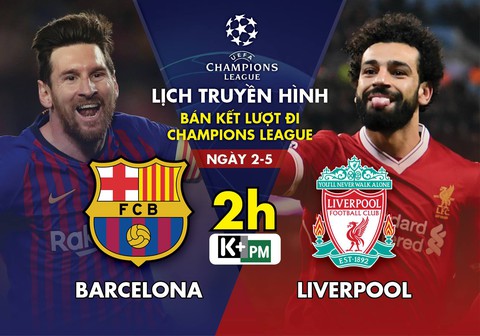 Lịch trực tiếp đại chiến Barca - Liverpool - Ảnh 1. Lịch trực tiếp đại chiến Barca - Liverpool - Ảnh 1.