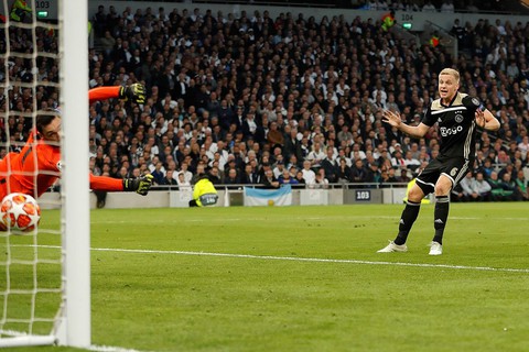 Đá bại Tottenham, Ajax rộng cửa vào chung kết Champions League - Ảnh 1. Đá bại Tottenham, Ajax rộng cửa vào chung kết Champions League - Ảnh 1.