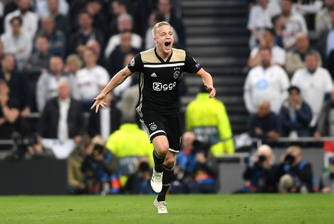 Chiêm ngưỡng dàn sao trẻ Ajax khuất phục Tottenham - Ảnh 2. Chiêm ngưỡng dàn sao trẻ Ajax khuất phục Tottenham - Ảnh 2.