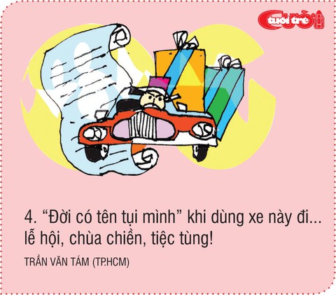 10 liên tưởng vui về xe biển xanh - Ảnh 4. 10 liên tưởng vui về xe biển xanh - Ảnh 4.