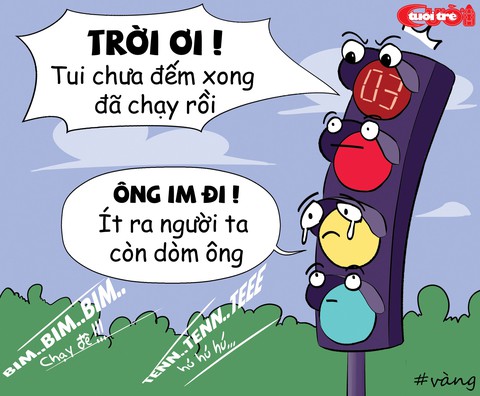 Văn hóa giao thông qua tranh biếm họa - Ảnh 2. Văn hóa giao thông qua tranh biếm họa - Ảnh 2.