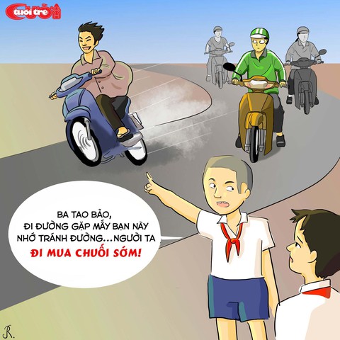Văn hóa giao thông qua tranh biếm họa - Ảnh 13. Văn hóa giao thông qua tranh biếm họa - Ảnh 13.