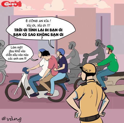 Văn hóa giao thông qua tranh biếm họa - Ảnh 17. Văn hóa giao thông qua tranh biếm họa - Ảnh 17.