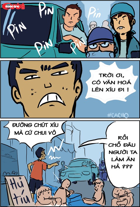 Văn hóa giao thông qua tranh biếm họa - Ảnh 1. Văn hóa giao thông qua tranh biếm họa - Ảnh 1.