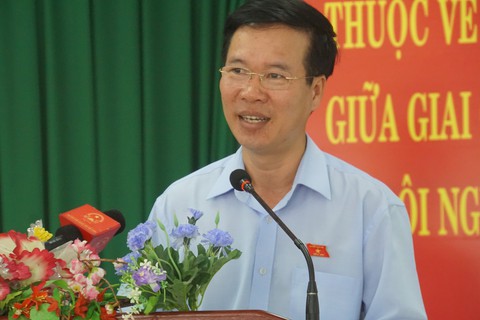 Ông Võ Văn Thưởng: Tăng giá điện vào tháng nắng nóng là không nên - Ảnh 1. Ông Võ Văn Thưởng: Tăng giá điện vào tháng nắng nóng là không nên - Ảnh 1.