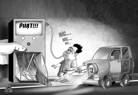 Lái xe khi say xỉn: buộc đi quét đường, vét kênh sợ hơn đóng phạt 20 triệu - Ảnh 1. Lái xe khi say xỉn: buộc đi quét đường, vét kênh sợ hơn đóng phạt 20 triệu - Ảnh 1.