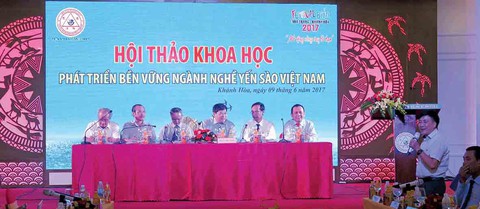 Hội thảo khoa học “Phát triển bền vững nghề nuôi chim yến tại Việt Nam” - Ảnh 1. Hội thảo khoa học “Phát triển bền vững nghề nuôi chim yến tại Việt Nam” - Ảnh 1.