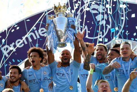 Đá bại Brighton, MC vô địch Premier League 2018-2019 - Ảnh 1. Đá bại Brighton, MC vô địch Premier League 2018-2019 - Ảnh 1.