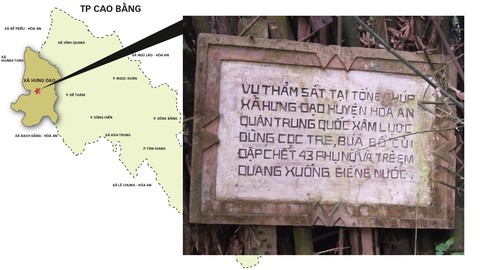 Bia tưởng niệm vụ thảm sát Tổng Chúp - Ảnh 3. Bia tưởng niệm vụ thảm sát Tổng Chúp - Ảnh 3.