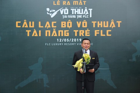 Ra mắt và khai giảng khóa 1 Câu lạc bộ Võ thuật Tài năng trẻ FLC - Ảnh 2. Ra mắt và khai giảng khóa 1 Câu lạc bộ Võ thuật Tài năng trẻ FLC - Ảnh 2.