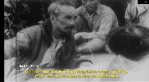 Lần đầu công chiếu những thước phim quý của Pháp về Chủ tịch Hồ Chí Minh - Ảnh 3. Lần đầu công chiếu những thước phim quý của Pháp về Chủ tịch Hồ Chí Minh - Ảnh 3.