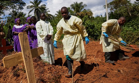 Ebola đang vượt tầm kiểm soát ở CHDC Congo - Ảnh 1. Ebola đang vượt tầm kiểm soát ở CHDC Congo - Ảnh 1.