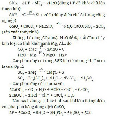 Ôn thi môn hóa: Tổng hợp kiến thức bằng hệ thống câu hỏi, sơ đồ - Ảnh 2. Ôn thi môn hóa: Tổng hợp kiến thức bằng hệ thống câu hỏi, sơ đồ - Ảnh 2.