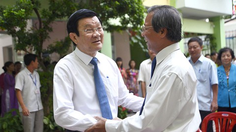 Nguyên Chủ tịch nước Trương Tấn Sang: Tìm chọn hiền tài - Ảnh 1. Nguyên Chủ tịch nước Trương Tấn Sang: Tìm chọn hiền tài - Ảnh 1.