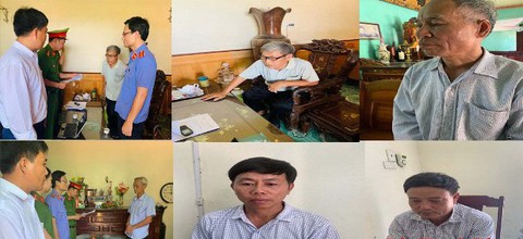 Tạm giam 5 cựu cán bộ xã chiếm đoạt 8 lô đất bằng hồ sơ khống - Ảnh 1. Tạm giam 5 cựu cán bộ xã chiếm đoạt 8 lô đất bằng hồ sơ khống - Ảnh 1.