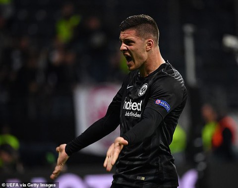 Real Madrid chính thức có Luka Jovic - Ảnh 1. Real Madrid chính thức có Luka Jovic - Ảnh 1.