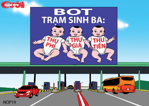 Từ trạm thu tiền đến tiền cò - Ảnh 1. Từ trạm thu tiền đến tiền cò - Ảnh 1.