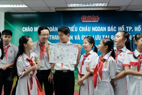 Lớp học trong mơ của học sinh: có máy bán nước tự động, phân loại rác - Ảnh 8. Lớp học trong mơ của học sinh: có máy bán nước tự động, phân loại rác - Ảnh 8.