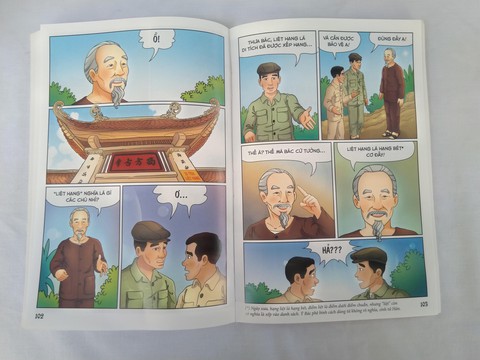 Lần đầu tiên phát hành bộ truyện tranh màu về Bác Hồ - Ảnh 5. Lần đầu tiên phát hành bộ truyện tranh màu về Bác Hồ - Ảnh 5.
