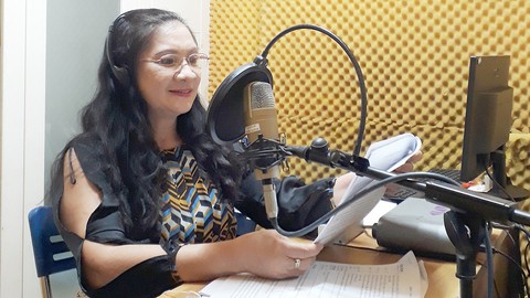 Nghệ sĩ Bích Ngọc: Nói thay nỗi lòng nhân vật - Ảnh 1. Nghệ sĩ Bích Ngọc: Nói thay nỗi lòng nhân vật - Ảnh 1.