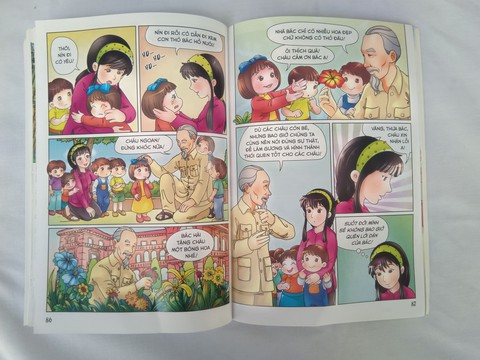 Lần đầu tiên phát hành bộ truyện tranh màu về Bác Hồ - Ảnh 2. Lần đầu tiên phát hành bộ truyện tranh màu về Bác Hồ - Ảnh 2.