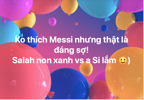 Cộng đồng mạng tung hô Messi, dìm hàng Salah - Ảnh 5. Cộng đồng mạng tung hô Messi, dìm hàng Salah - Ảnh 5.