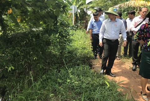 Đê bao sông Sài Gòn sạt lở vì không có đơn vị quản lý, duy tu - Ảnh 3. Đê bao sông Sài Gòn sạt lở vì không có đơn vị quản lý, duy tu - Ảnh 3.