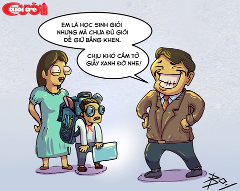Biếm họa: Những phần thưởng rỗng - Ảnh 8. Biếm họa: Những phần thưởng rỗng - Ảnh 8.