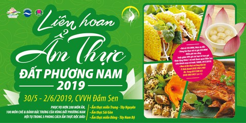 Liên hoan ẩm thực hot nhất mùa hè 2019 tại Đầm Sen - Ảnh 1. Liên hoan ẩm thực hot nhất mùa hè 2019 tại Đầm Sen - Ảnh 1.