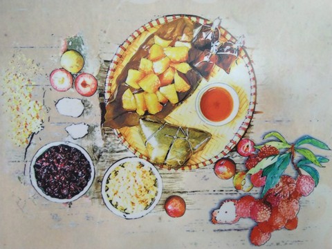 Tết Đoan Ngọ - Tết kì lạ nhất của người Việt qua tranh, tư liệu của tác giả Pháp - Ảnh 5. Tết Đoan Ngọ - Tết kì lạ nhất của người Việt qua tranh, tư liệu của tác giả Pháp - Ảnh 5.