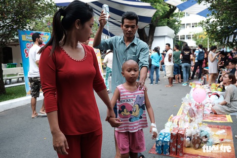 Bệnh nhi ung thư sôi nổi cùng ngày hội Những điều thần tiên - Ảnh 7. Bệnh nhi ung thư sôi nổi cùng ngày hội Những điều thần tiên - Ảnh 7.