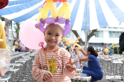 Bệnh nhi ung thư sôi nổi cùng ngày hội Những điều thần tiên - Ảnh 10. Bệnh nhi ung thư sôi nổi cùng ngày hội Những điều thần tiên - Ảnh 10.