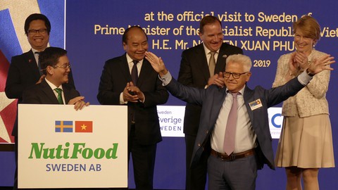 Nhà máy sữa Nutifood Sweden AB tại Thụy Điển chính thức hoạt động - Ảnh 2. Nhà máy sữa Nutifood Sweden AB tại Thụy Điển chính thức hoạt động - Ảnh 2.