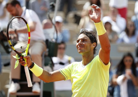 Djokovic và Nadal thắng dễ trận ra quân Roland Garros 2019 - Ảnh 1. Djokovic và Nadal thắng dễ trận ra quân Roland Garros 2019 - Ảnh 1.