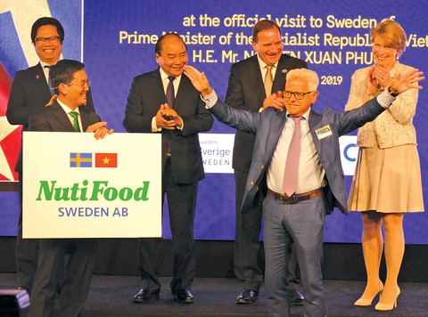 Nhà máy sữa Nutifood tại Thụy Điển hoạt động - Ảnh 1. Nhà máy sữa Nutifood tại Thụy Điển hoạt động - Ảnh 1.